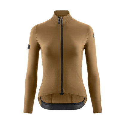 Maglia da donna ASSOS UMA GT SPRING FALL C2 a maniche lunghe color bronzo cenere