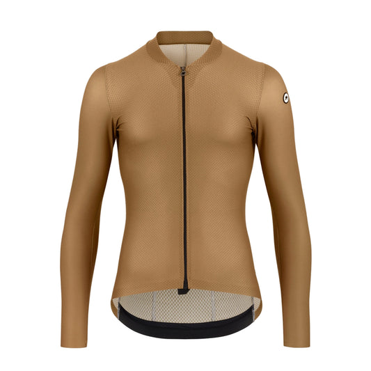 Maglia ASSOS MILLE GT S11 a maniche lunghe color bronzo cenere