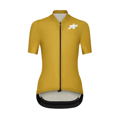 Maglia da donna ASSOS UMA GT S11 EVO a maniche corte giallo oro