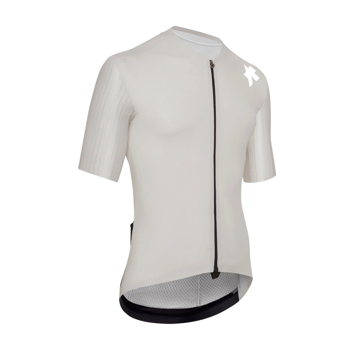 Maglia ASSOS EQUIPE RS S11 a maniche corte color latte di mandorla