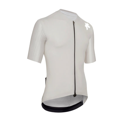 Maglia ASSOS EQUIPE RS S11 a maniche corte color latte di mandorla