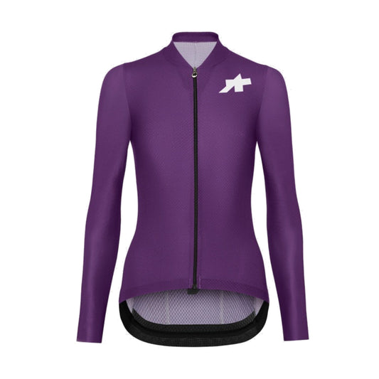 Maglia da donna ASSOS UMA GT S11 EVO a maniche lunghe viola