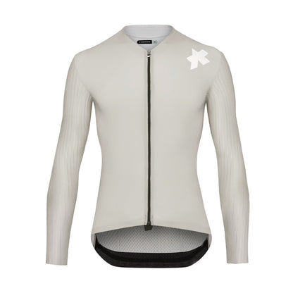 Maglia ASSOS EQUIPE RS S11 a maniche lunghe color latte di mandorla
