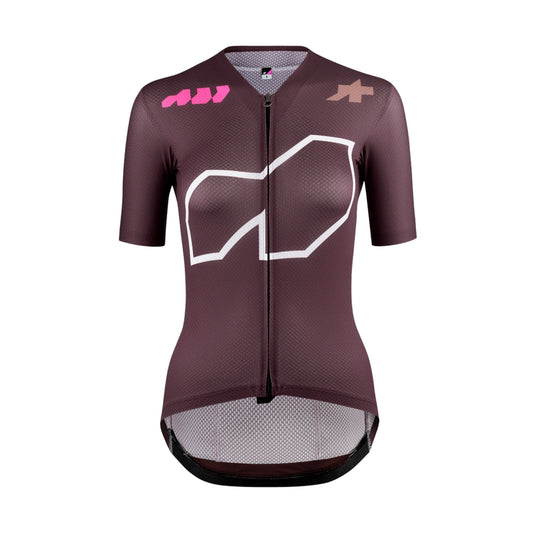 Maglia ASSOS DYORA R S11 We are the A a maniche corte da donna bordeaux