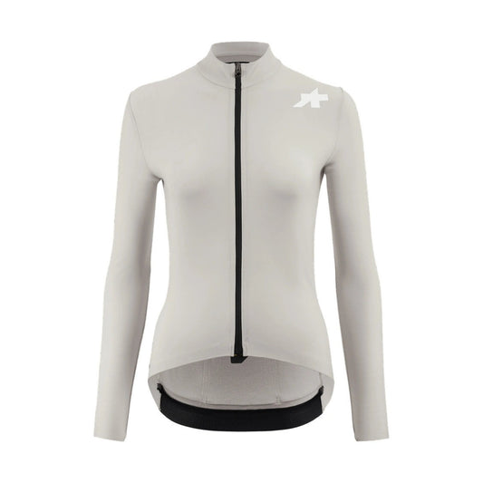 Maglia da donna ASSOS MILLE GT SPRING FALL S11 a maniche lunghe bianca