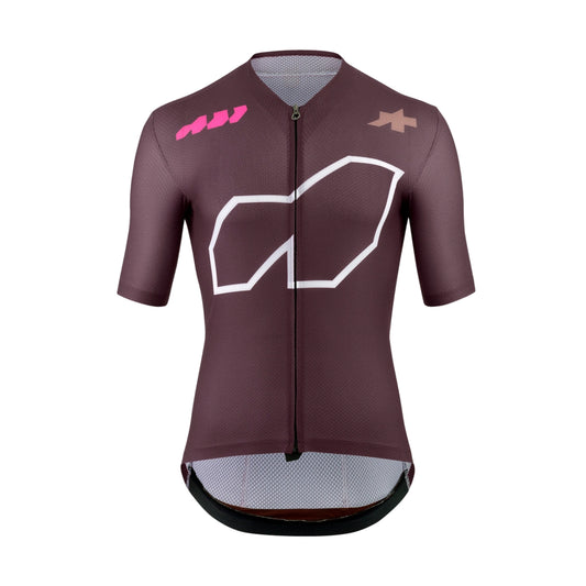 Maglia ASSOS EQUIPE R S11 We are the A a maniche corte bordeaux
