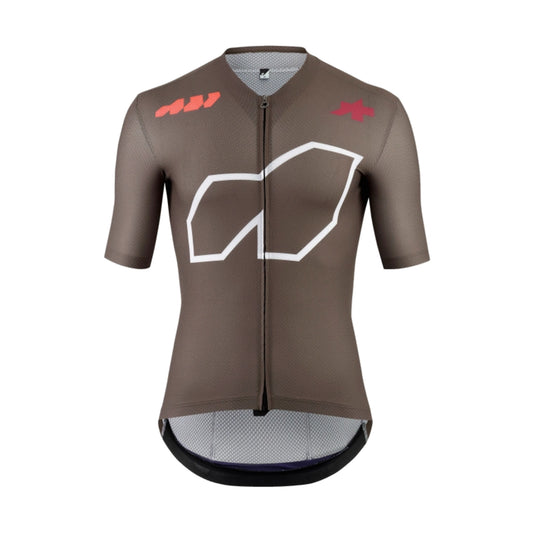 Maglia ASSOS EQUIPE R S11 We are the A a maniche corte marrone