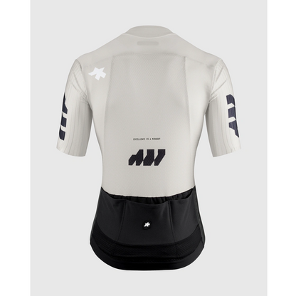Maglia ASSOS EQUIPE RS S11 Something to Say Maniche Corte Bianco