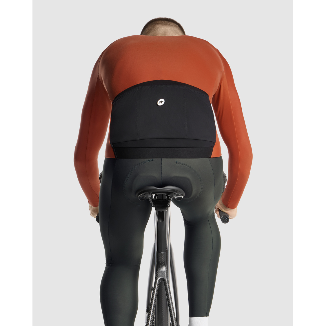 ASSOS MILLE GT Maglia a maniche lunghe C2 marrone arrugginito