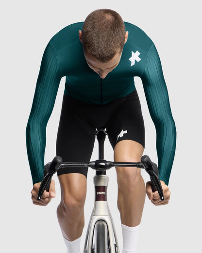 Maglia ASSOS EQUIPE RS S11 Maniche Lunghe Petrol