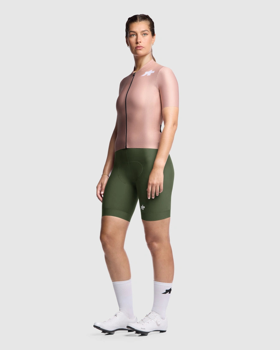 ASSOS UMA GT S11 EVO Maglia a manica corta da donna Rosa fiorito