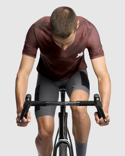 Maglia ASSOS TACTICA T5 MUD FLAGE Maniche Corte Marrone