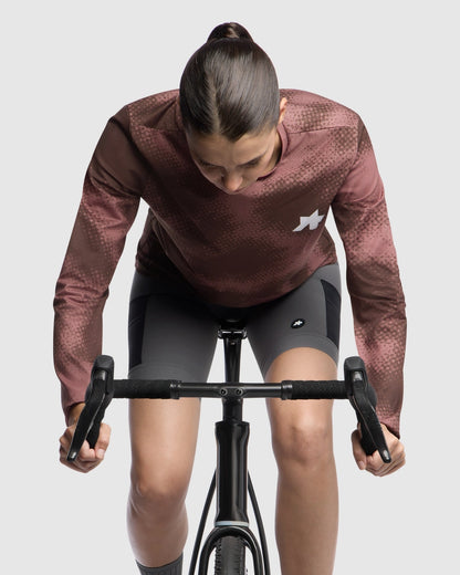 Maillot ASSOS TACTICA T5 MUD FLAGE Manches Longues Marrone