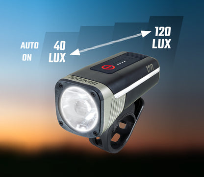 SIGMA AURA 120 LINK - Modalità AUTO con sensore di luminosità