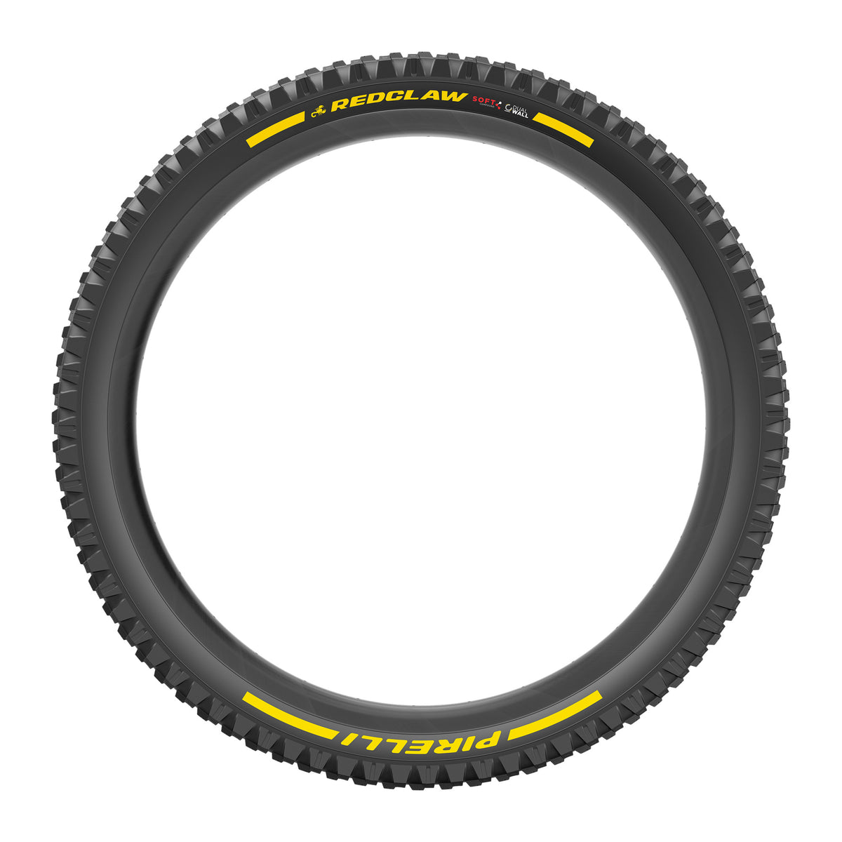 Copertone PIRELLI SCORPION RED CLAW 29x2.40 Soft DualWall Tubeless Ready pieghevole nero/giallo Team Edition