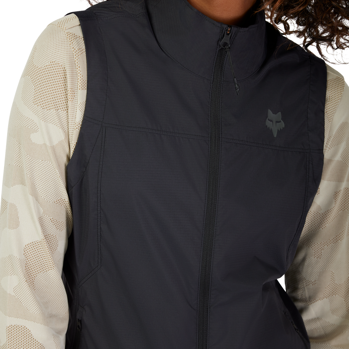 Gilet FOX RANGER WIND da donna nero 2026 - vista 6