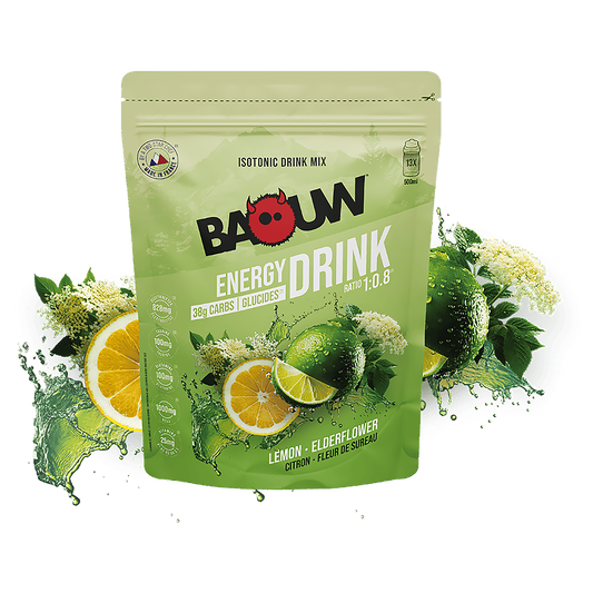 BAOUW ISOTONIC Bevanda energetica (585 g) Limone e sambuco