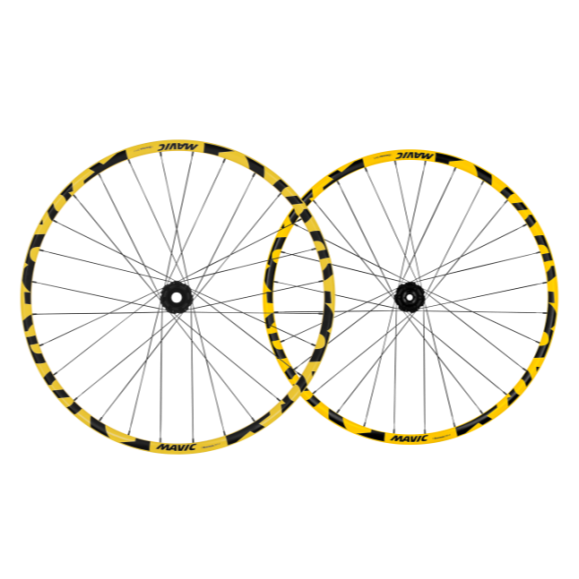 Coppia di ruote MAVIC DEEMAX DH YLW MULLET 20x110mm - 12x157mm