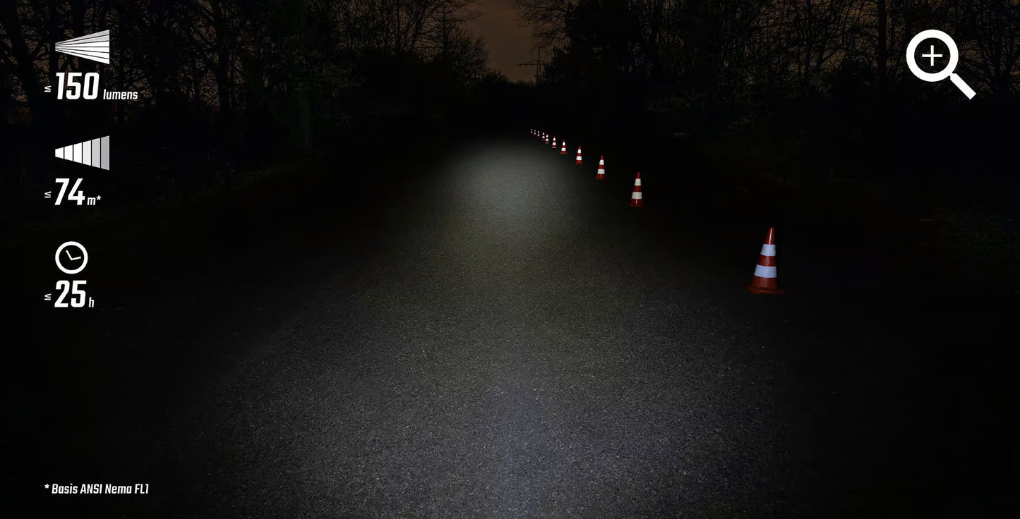 Illuminazione anteriore SIGMA BUSTER 150 FL