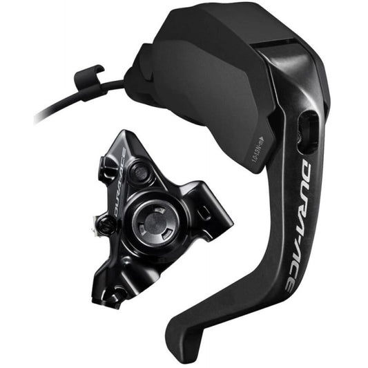 Leva Destra R9180 e Pinza Posteriore SHIMANO DURA-ACE DI2 R9270 2x12V Flat Mount senza Disco