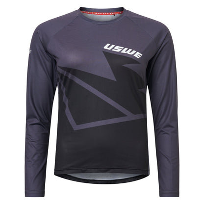 Maglia USWE BERG MTB Maniche Lunghe Donna Nero