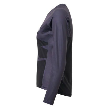 Maglia USWE BERG MTB Maniche Lunghe Donna Nero