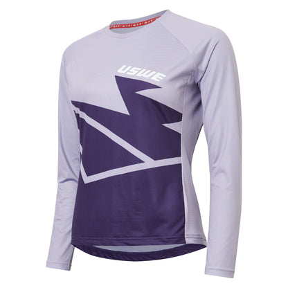 Maglia USWE BERG MTB Maniche Lunghe Donna Lavanda
