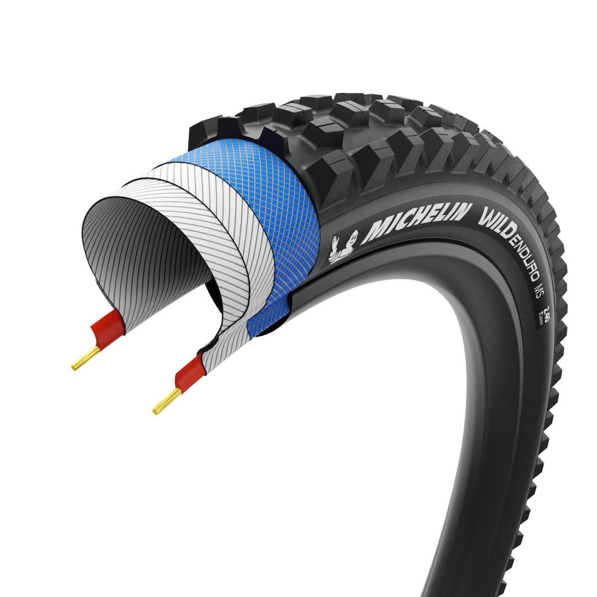 Pneumatico MICHELIN WILD ENDURO MH 27.5x2.50 Tubeless Ready Soft Black