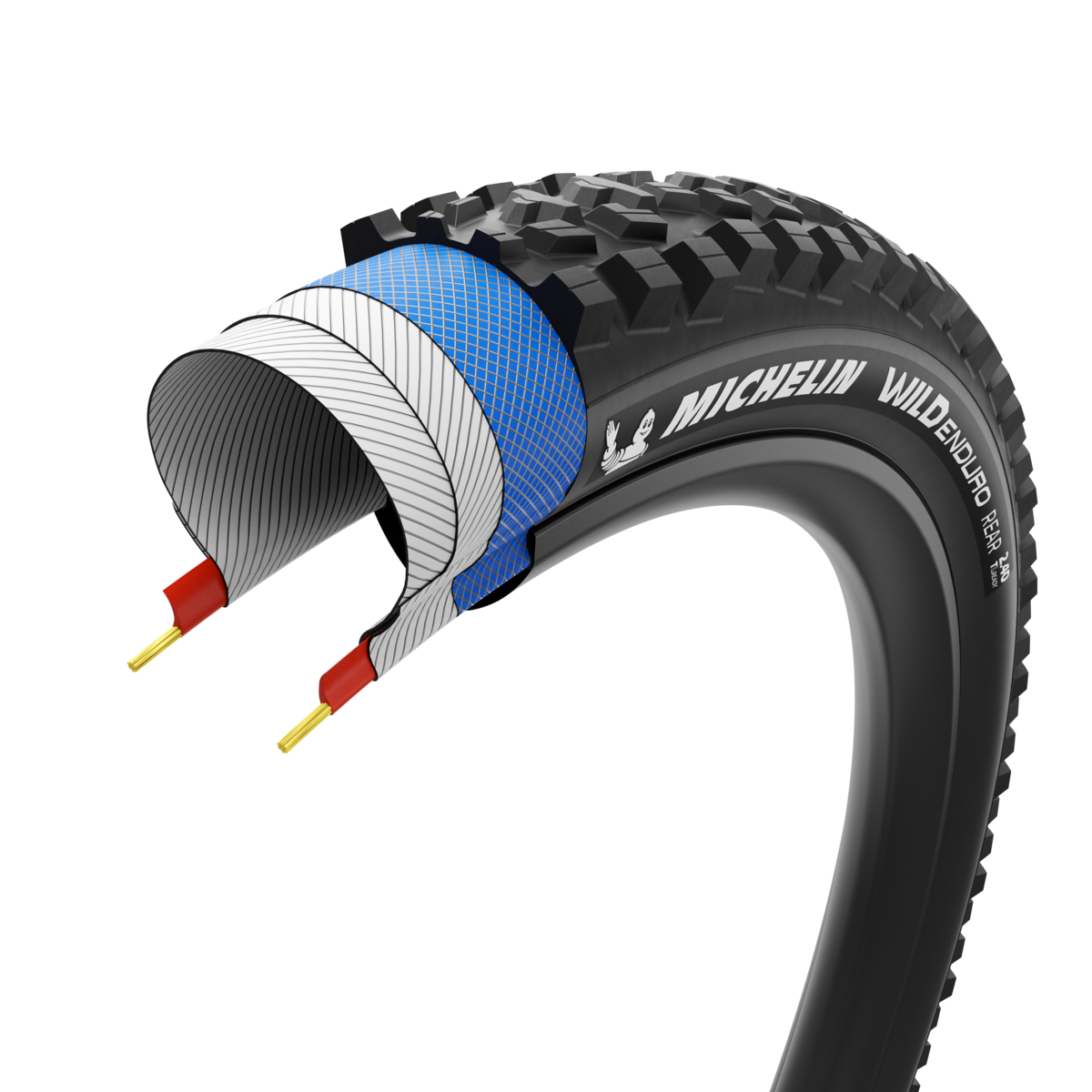 Pneumatico MICHELIN WILD ENDURO REAR Performance Line 29x2.40 Tubeless Ready Soft Black