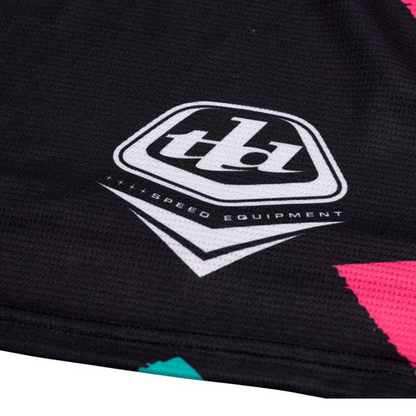 Maglia TROY LEE DESIGNS SPRINT FULL PULL Maniche Lunghe Nera