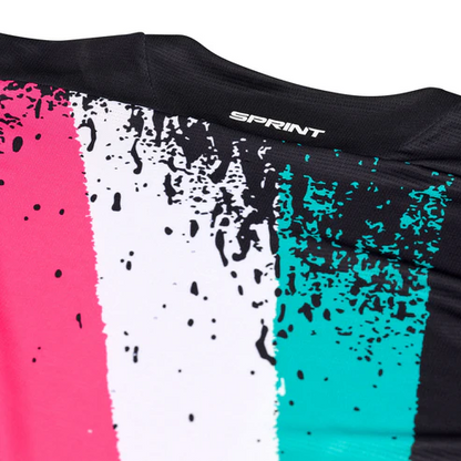 Maglia TROY LEE DESIGNS SPRINT FULL PULL Maniche Lunghe Nera