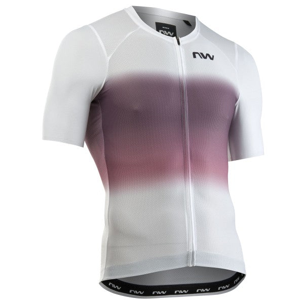 NORTHWAVE BLADE AIR Maglia a maniche corte bianco/viola