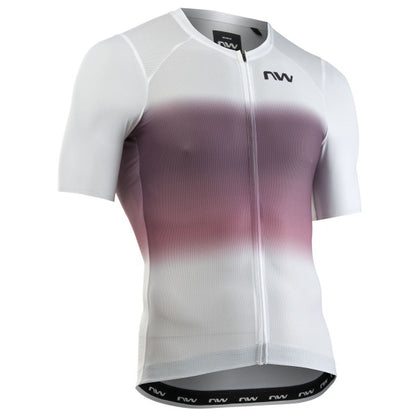 Maglia NORTHWAVE BLADE AIR Maniche Corte Bianco/Viola