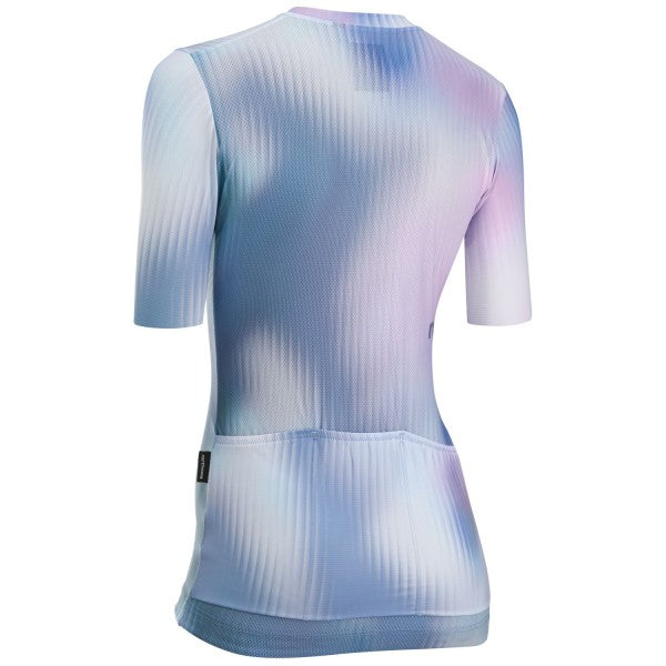 Maglia a maniche corte NORTHWAVE BLADE Donna Rosa/Blu