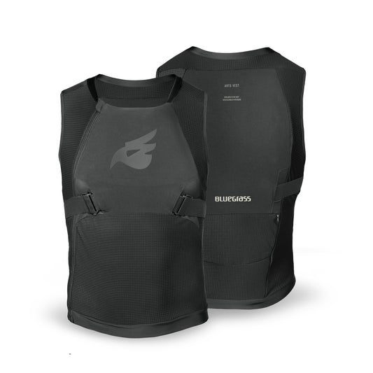 Gilet di Protezione BLUEGRASS ARTO Senza Maniche Nero