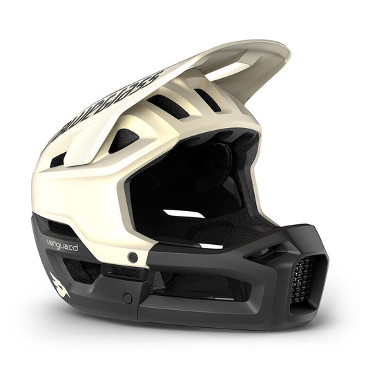 Casco MTB BLUEGRASS VANGUARD CORE MIPS Bianco/Nero Opaco