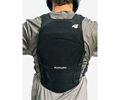 Gilet protettivo BLUEGRASS VENTURE nero - schiena
