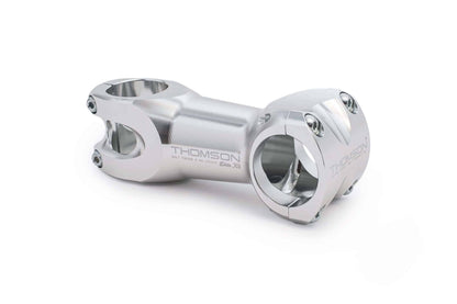 Attacco manubrio THOMSON ELITE X4 0° argento — vista principale su sfondo bianco