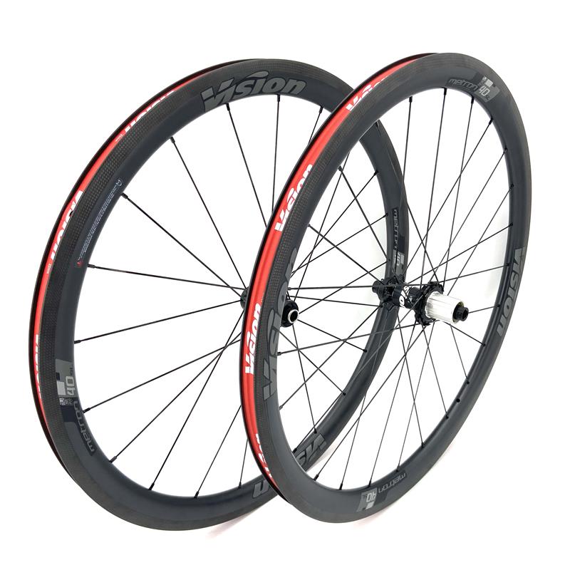Coppia di ruote Vision METRON 40 SL Tubeless Ready (Center Lock)