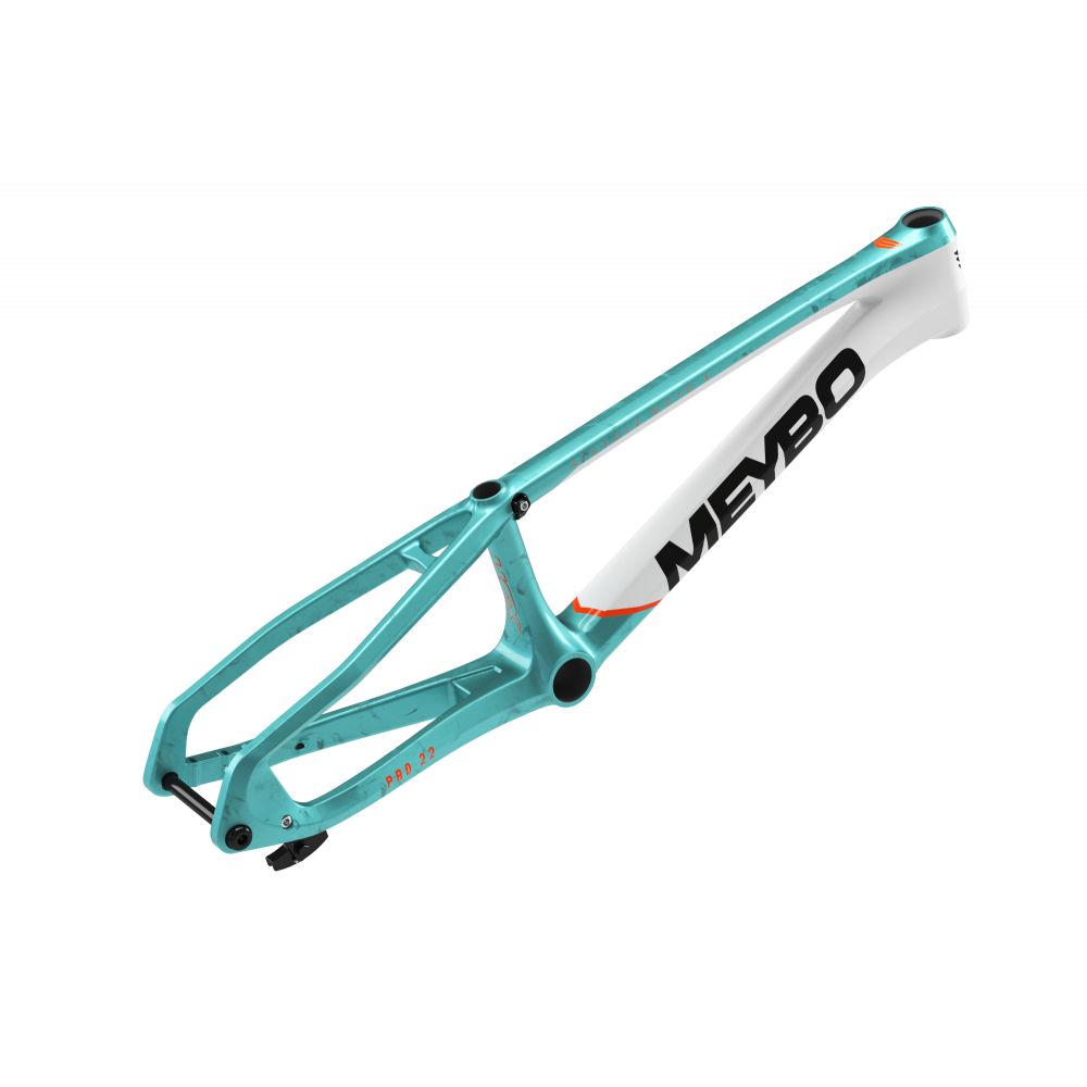 Telaio MEYBO HSX Carbonio 2026 Turchese/Bianco