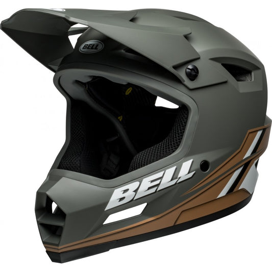 Casco MTB BELL SANCTION 2 DLX MIPS Grigio/Marrone