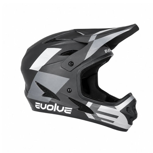 Casco Evolve Storm nero opaco
