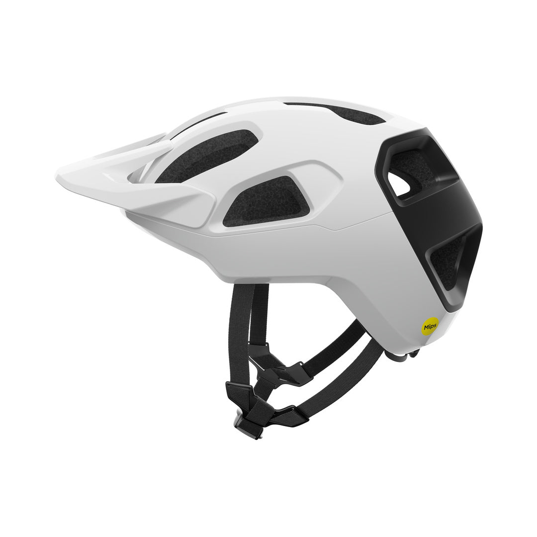 Casco MTB POC CULARIS bianco/nero opaco — vista del prodotto