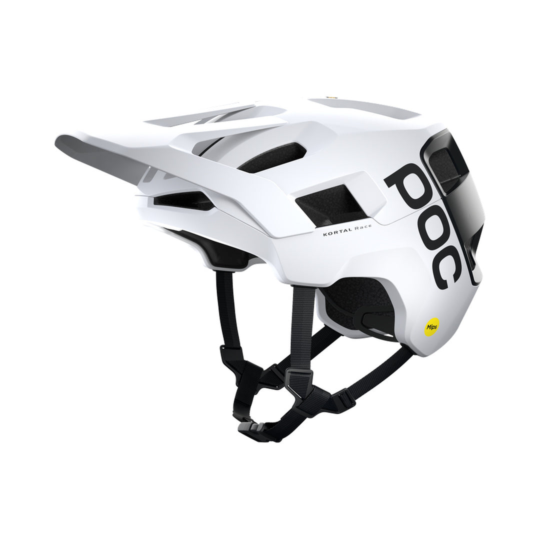 Casco MTB POC KORTAL RACE MIPS bianco/nero opaco — vista del prodotto