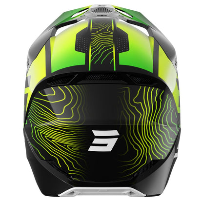 Casco BMX SHOT FURIOUS Apex giallo fluo