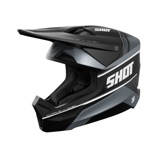 Casco BMX SHOT FURIOUS Dust Nero Opaco
