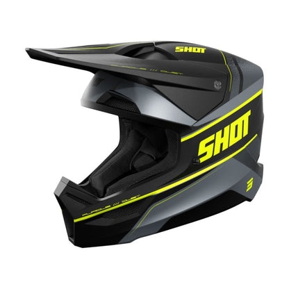 Casco BMX SHOT FURIOUS Dust Giallo Neon Opaco