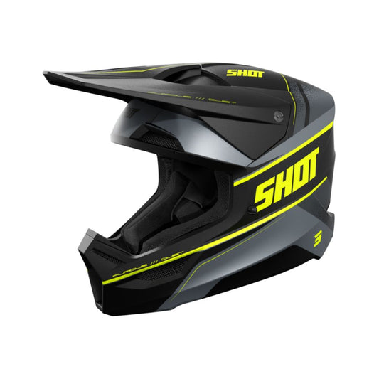 Casco BMX SHOT FURIOUS Dust Giallo Neon Opaco