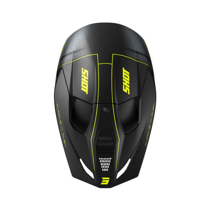 Casco BMX SHOT FURIOUS Dust Giallo Neon Opaco