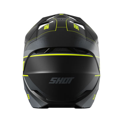 Casco BMX SHOT FURIOUS Dust Giallo Neon Opaco